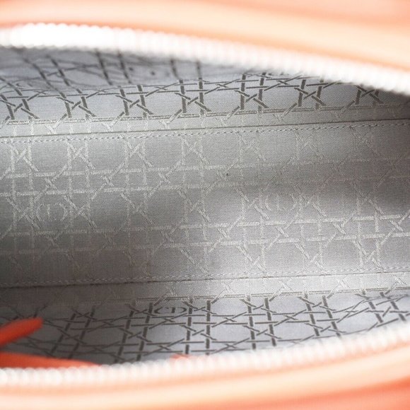 Authenticity Guarantee CHRISTIAN DIOR Logo Lady Cannage 2Way Shoulder - Picture 9 of 16